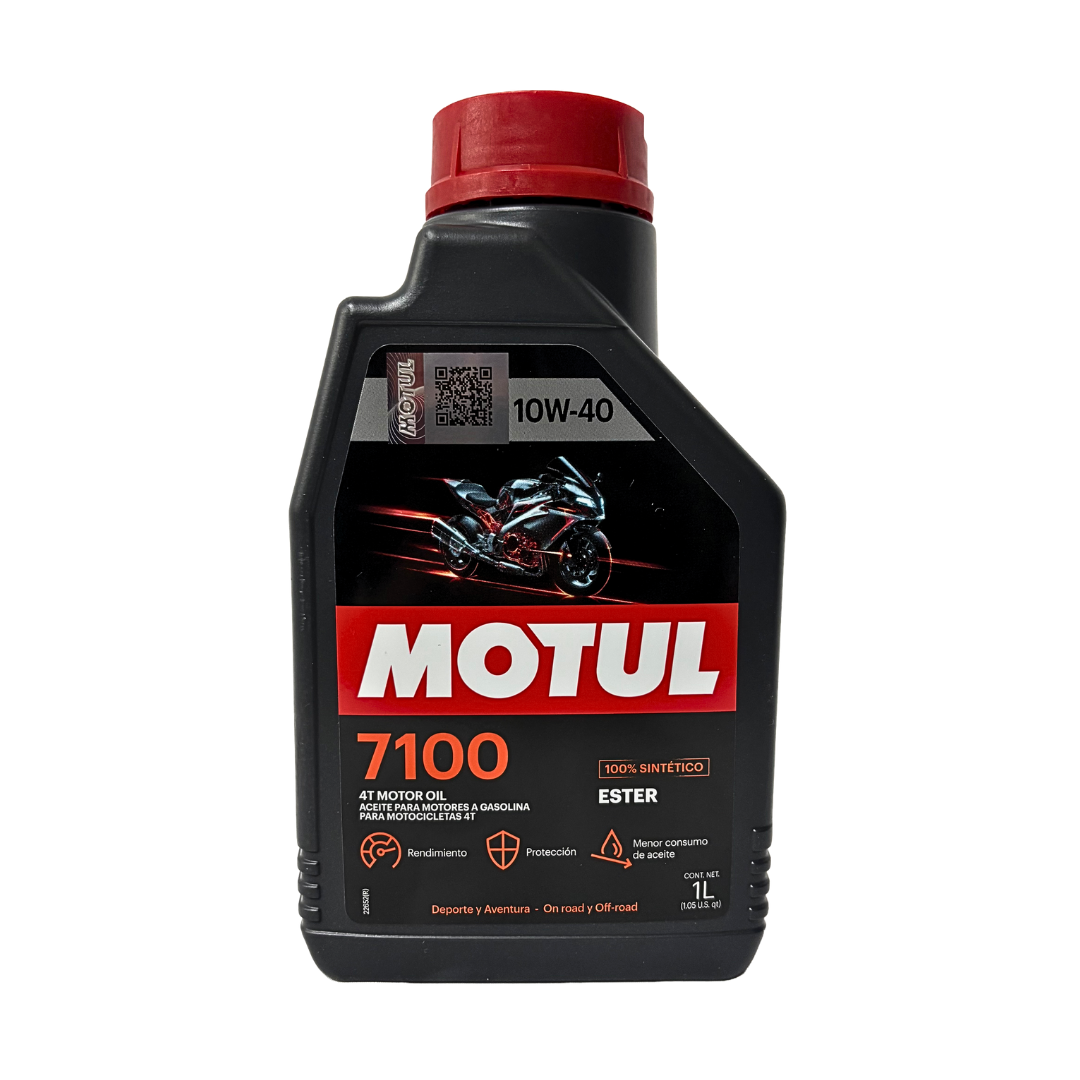Aceite de Motor Motul 10W40 Sintetico 7100 - Mundimotos MX