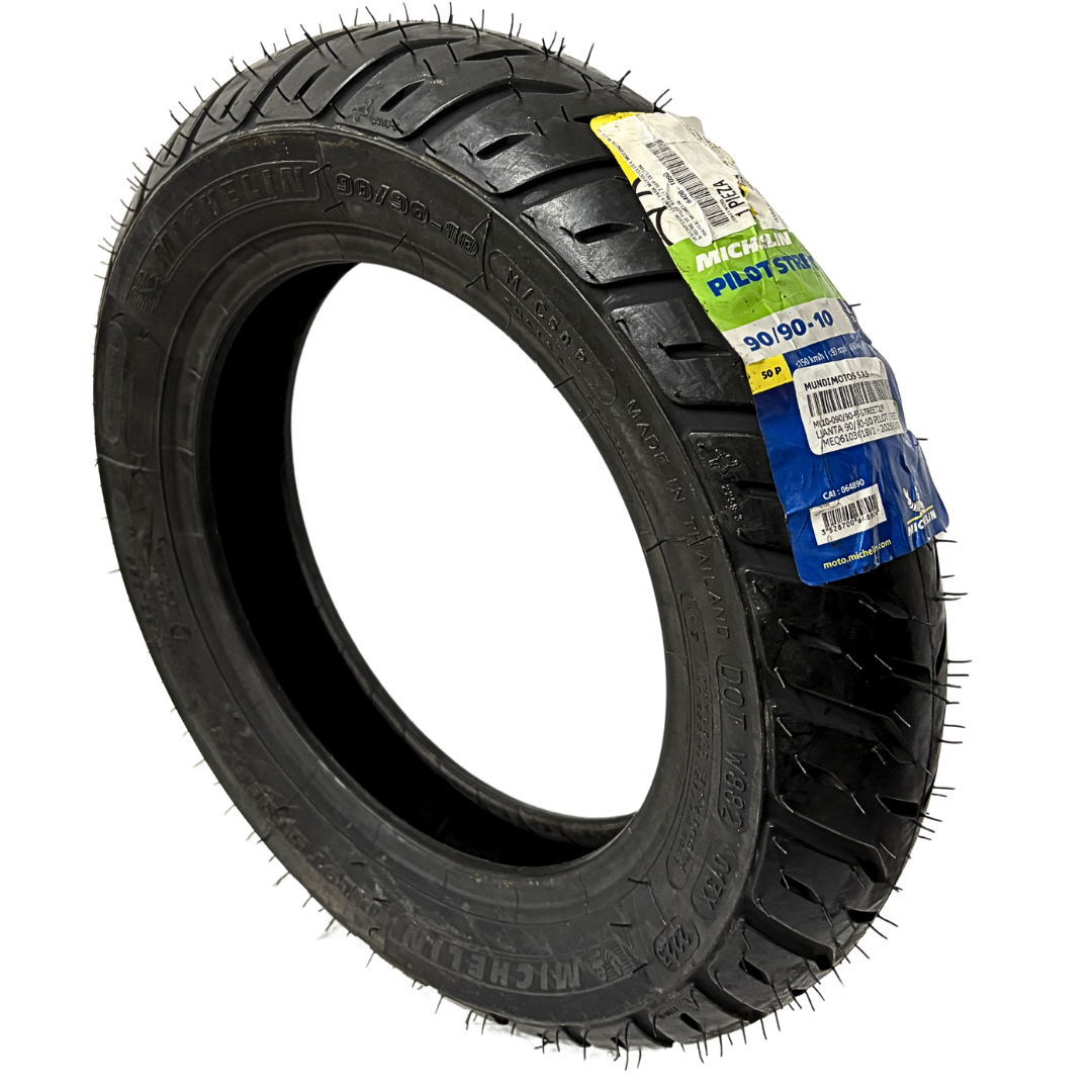 Llanta Michelin Pilot Street 2 90/90-10 Sellomatic - Mundimotos MX