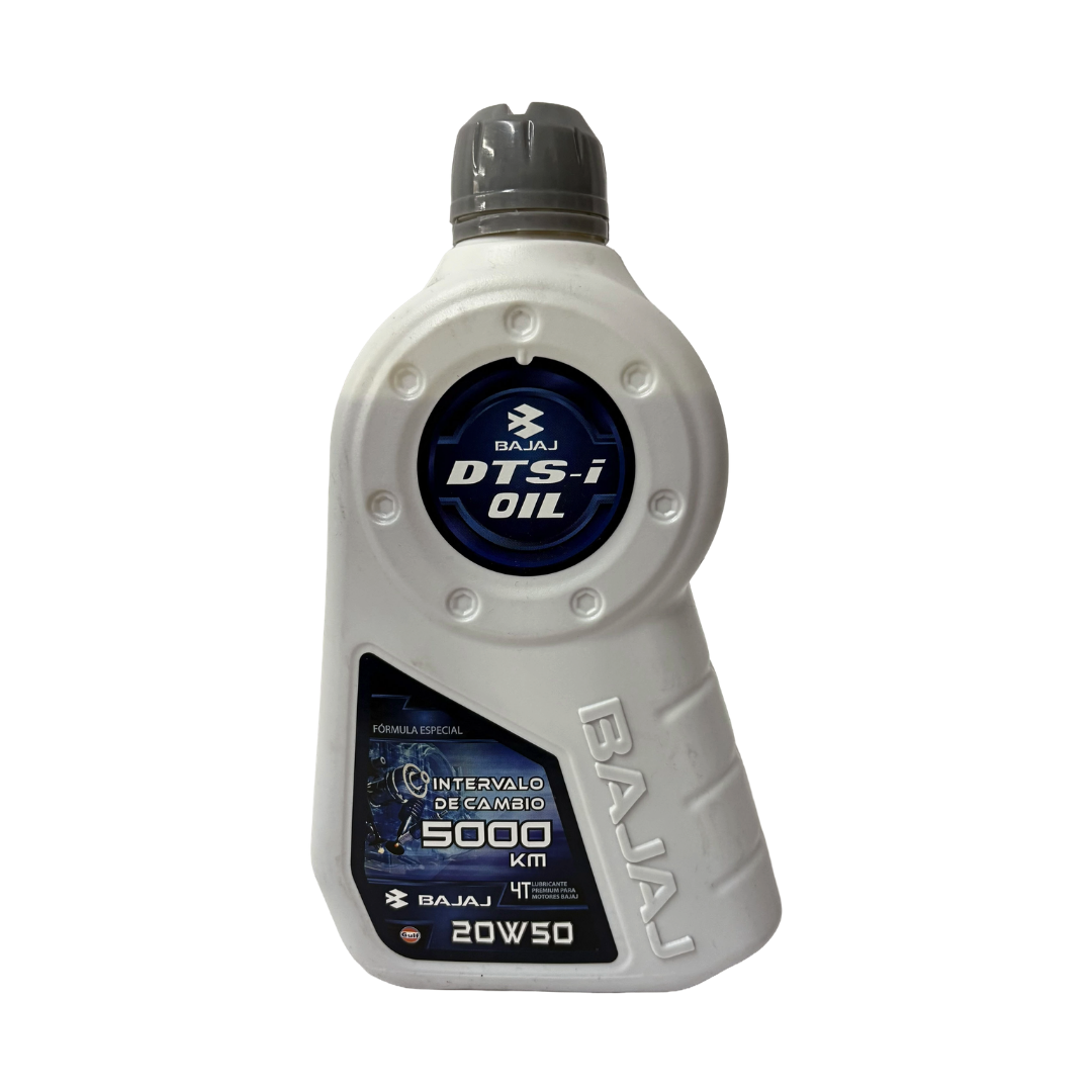 Aceite de Motor Bajaj 20W50 Mineral 1 Litro - Mundimotos MX
