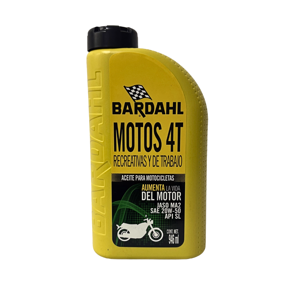 Aceite de Motor Bardahl 20W50 Mineral - Mundimotos MX