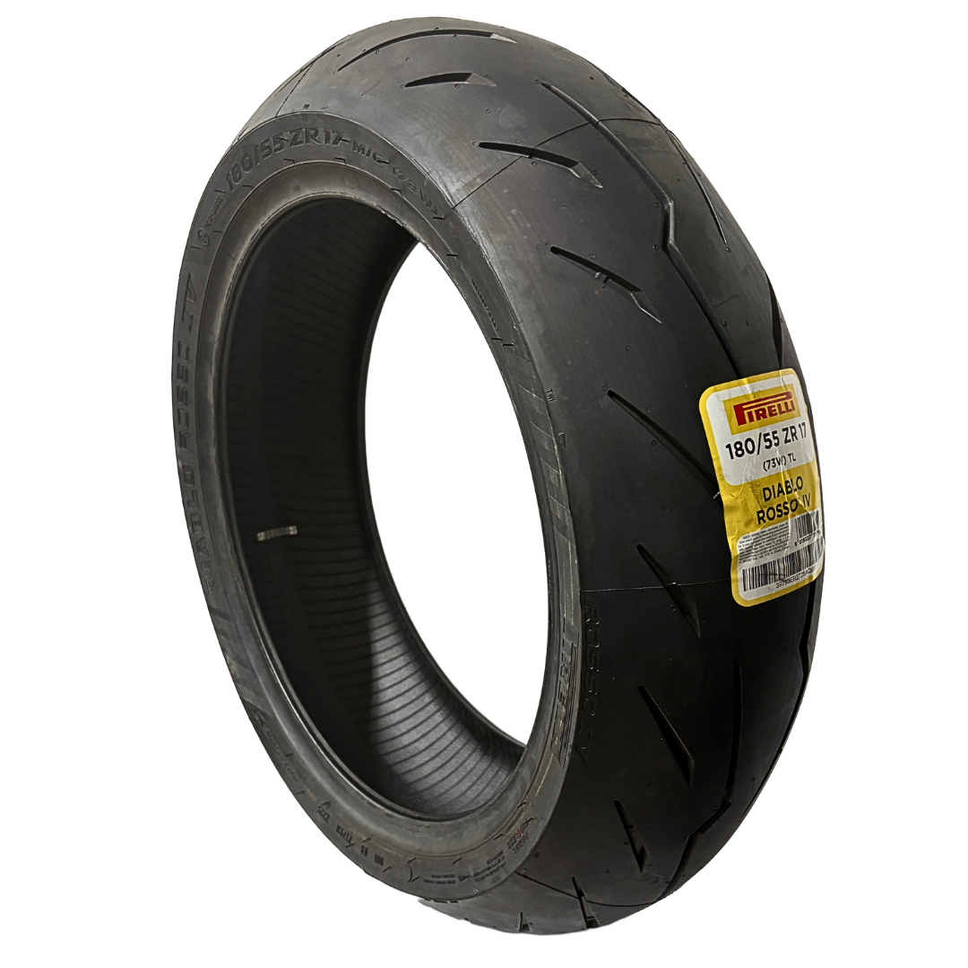 Llanta Pirelli Diablo Rosso IV 180/55ZR-17 Trasera - Mundimotos MX