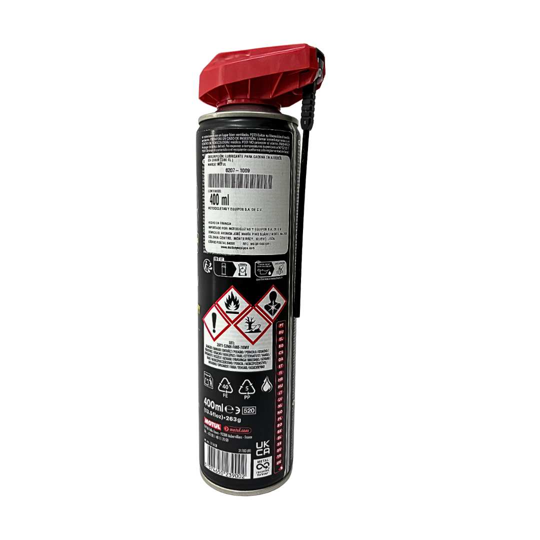 Lubricante de Cadena Motul C4 400 Mililitros - Mundimotos MX