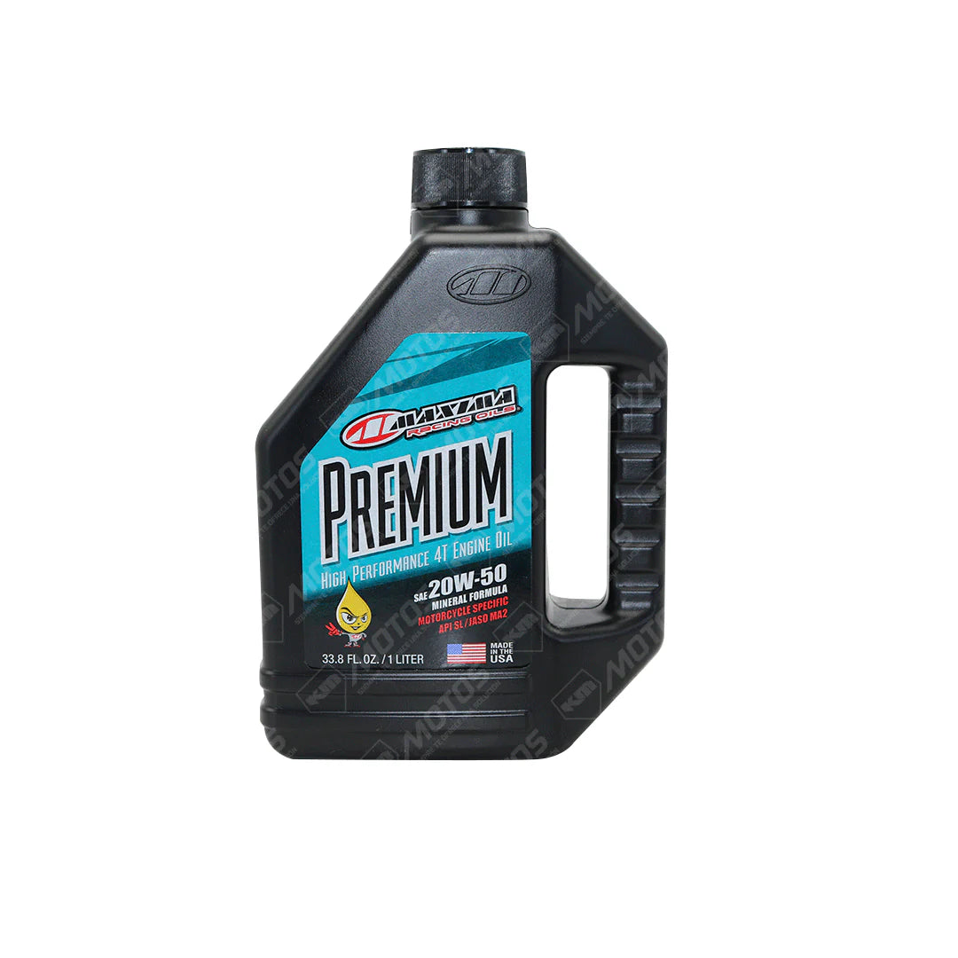 Aceite de Motor Maxima 20W50 Mineral Premium 1 Litro