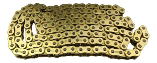 CADENA REGINA 428HX132L DORADA