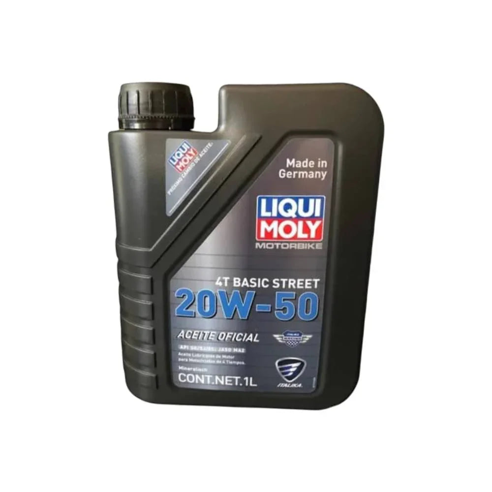 Aceite de Motor Liqui Moly 20W50 Mineral Street - LIQUI MOLY - refacciones, llantas y aceites para moto