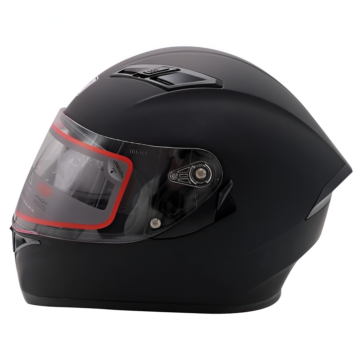 CASCO INTEGRAL R7 L PAINLESS NEGRO MATE