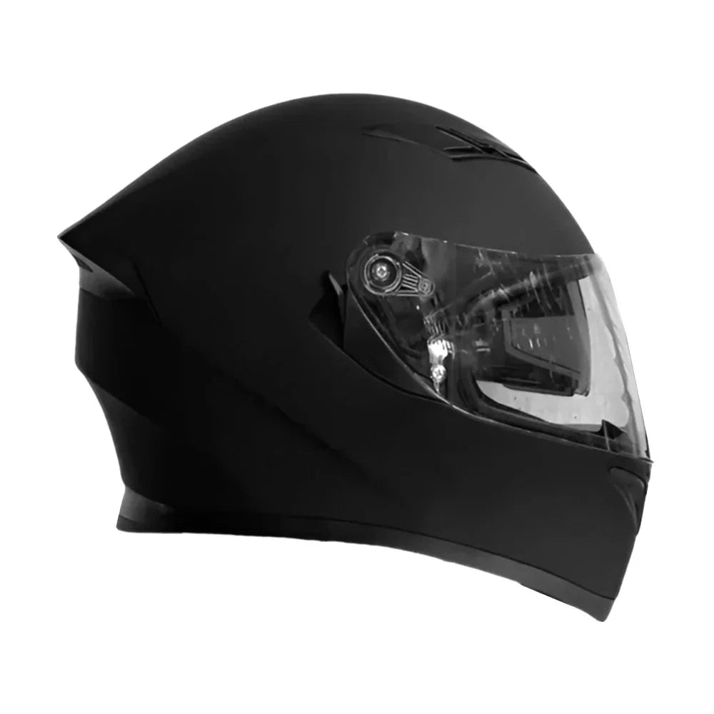 CASCO INTEGRAL R7 XL PAINLESS NEGRO MATE - GENERICO - refacciones, llantas y aceites para moto