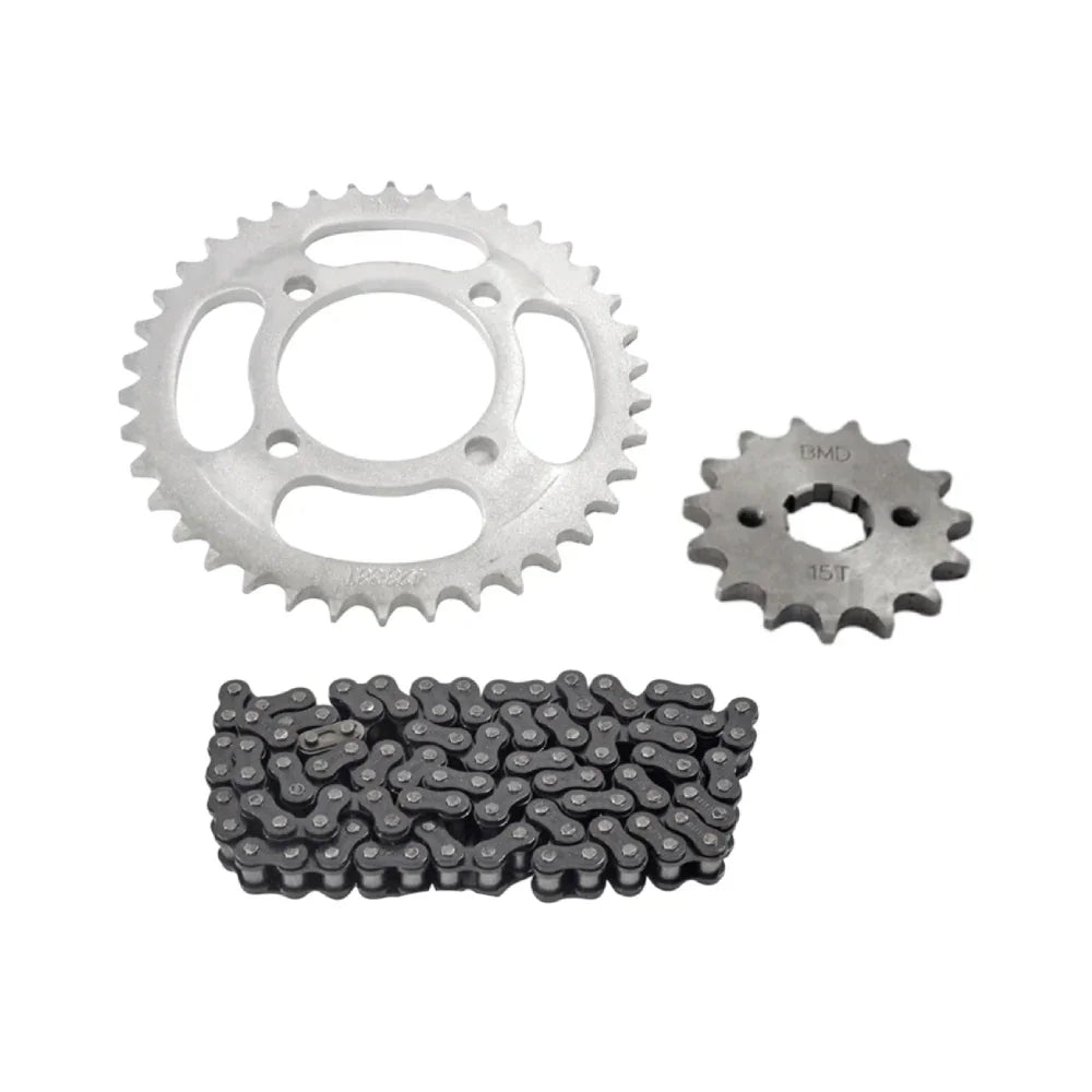 KIT DE ENGRANE Y CADENA FT150 DID 40-15 DIENTES 428X110L - GENERICO - refacciones, llantas y aceites para moto