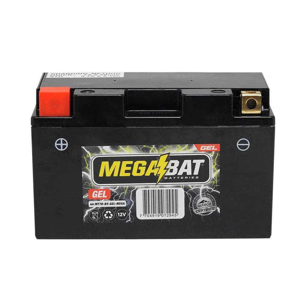 BATERIA MT7B-BS-GEL-MEGA - GENERICO - refacciones, llantas y aceites para moto