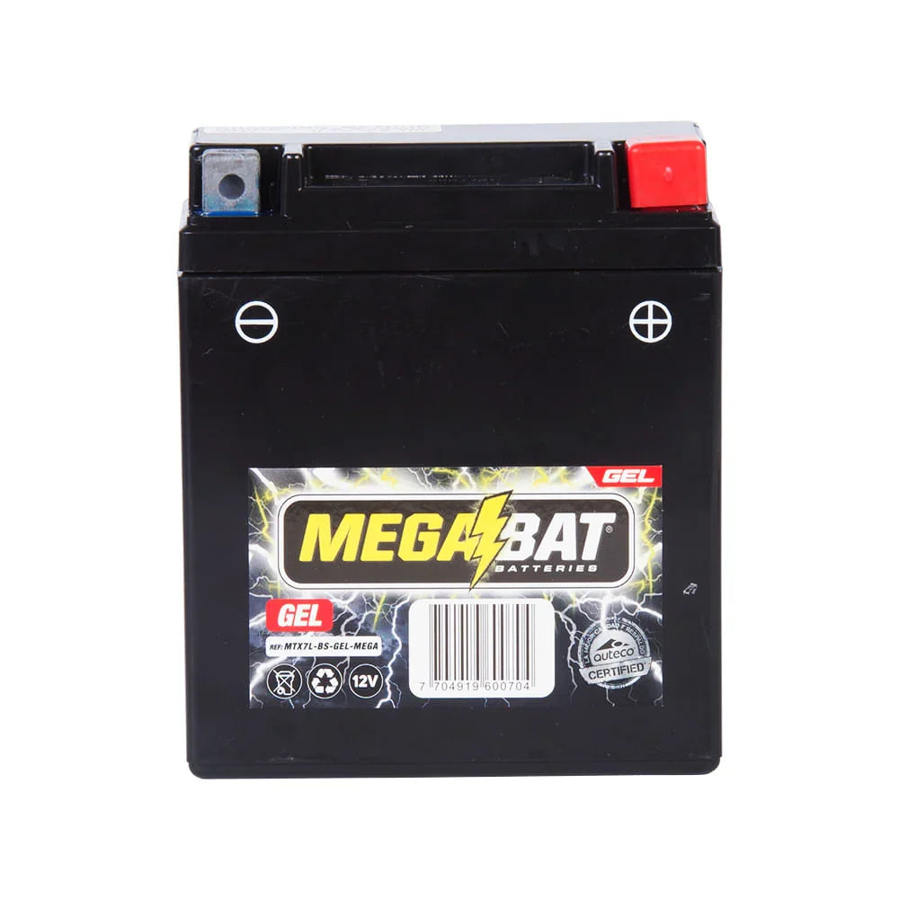 BATERIA MTX7L-BS-GEL-MEGA - GENERICO - refacciones, llantas y aceites para moto