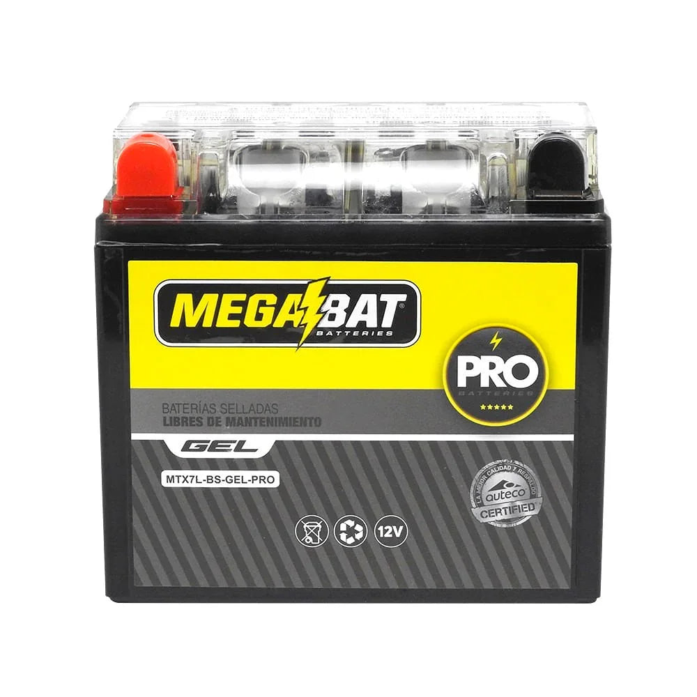BATERIA MTX7L-BS-GEL-PRO - GENERICO - refacciones, llantas y aceites para moto
