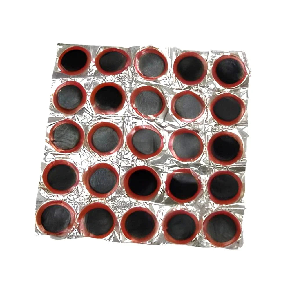 PARCHES 42 MM REDONDO CAJA X 25 PIEZAS -DESC- - GENERICO - refacciones, llantas y aceites para moto