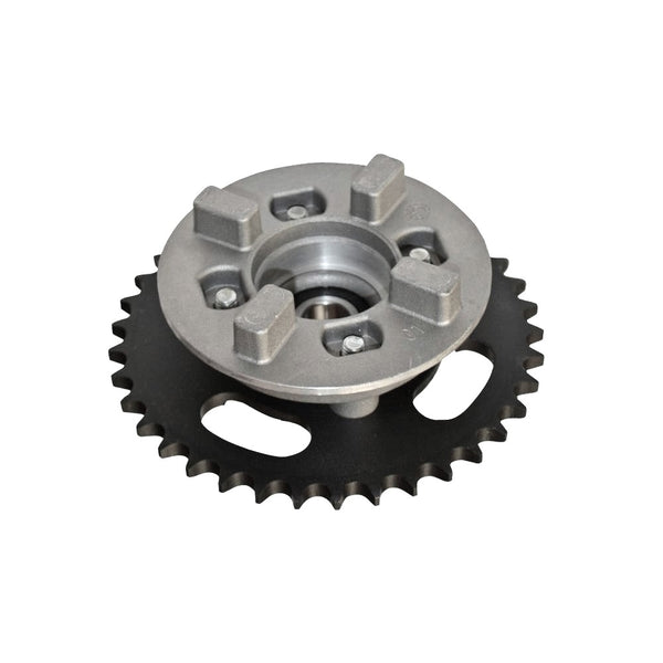 Conjunto de Porta Sprocket y Sprocket (37 Dientes) At 110 Lt Italika Original