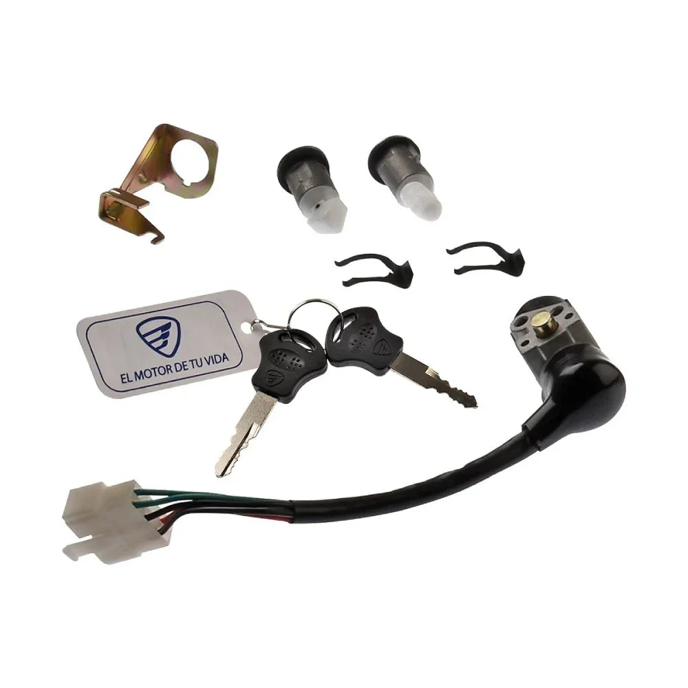 Kit Switch de Encendido Cs 125 Led - X125 Italika Original - ITALIKA - refacciones, llantas y aceites para moto