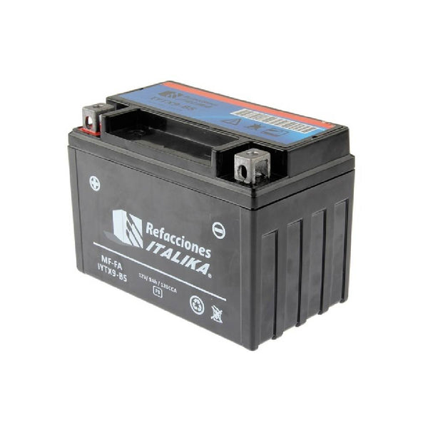 Bateria MF-FA IYTX9-BS (12V/9AH) Bs 250 - Tc 250 Italika Original