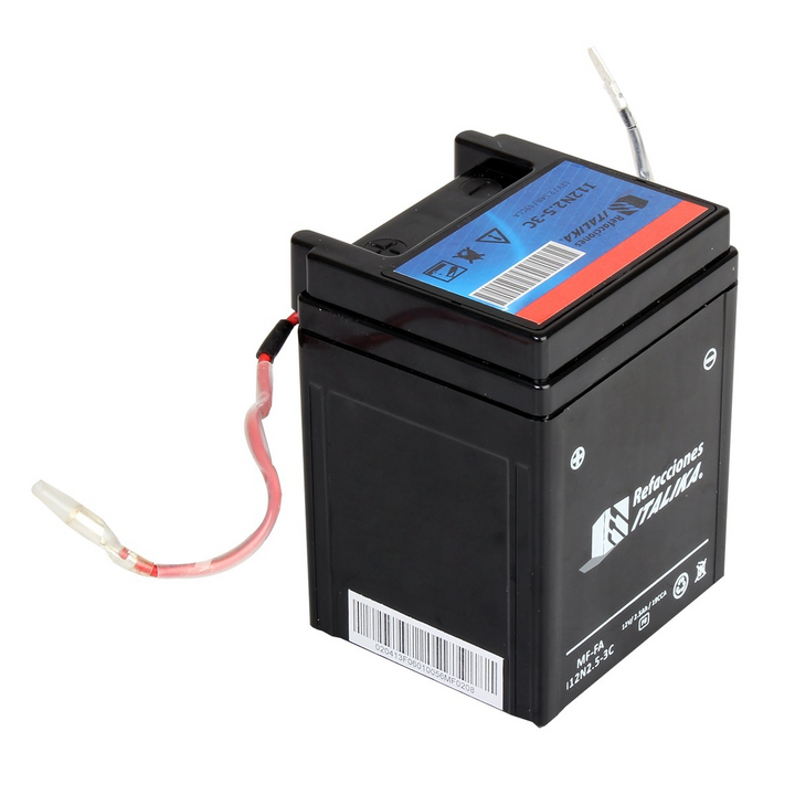 BATERIA ITALIKA MF-FA I12N2.5-3C DT90/ FT110/ ST70/ ST90