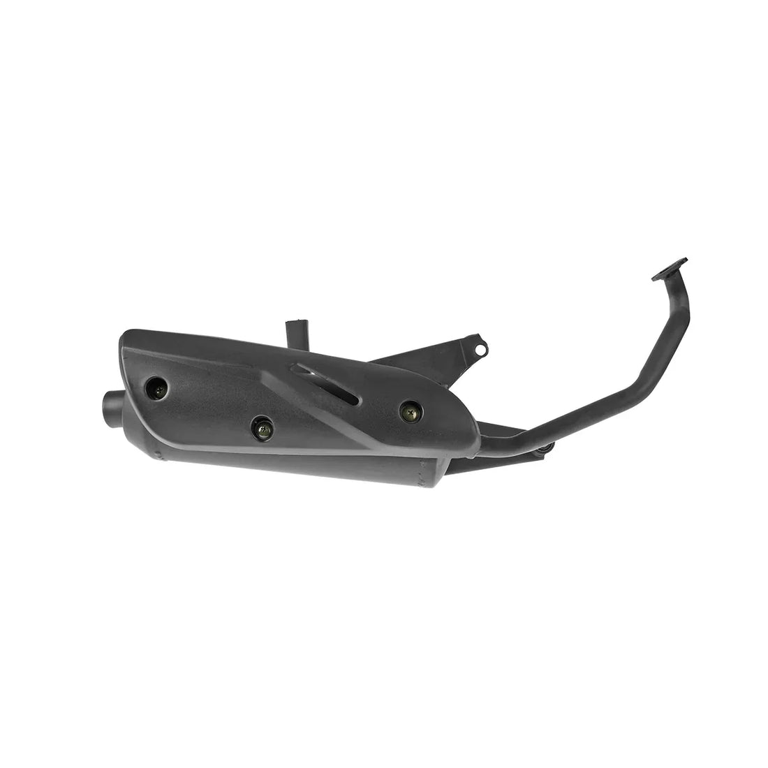 Conjunto de Escape Negro Bit 150 (2022-23) Italika Original - ITALIKA - refacciones, llantas y aceites para moto