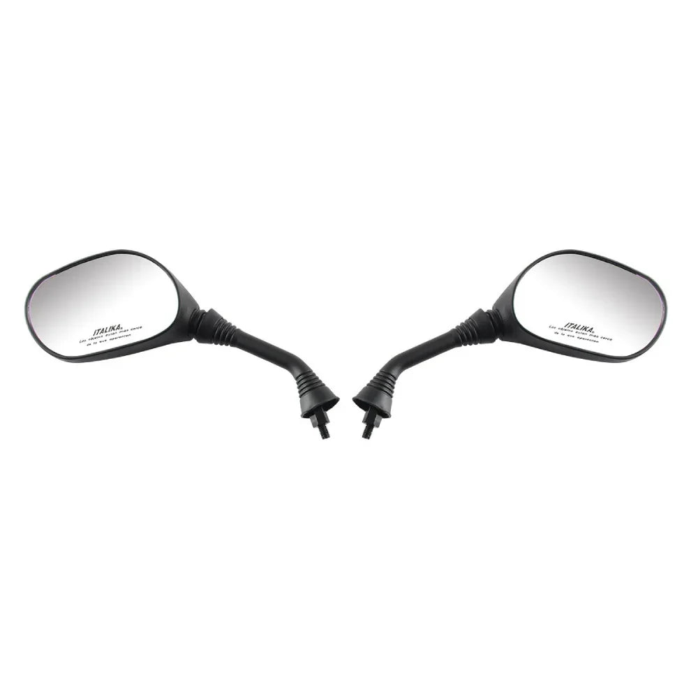 Juego de Espejos Retrovisores (Con Isotipo y Leyenda) Ds 150 - Dsg 125 - City 125 - Gs 150 Italika Original - ITALIKA - refacciones, llantas y aceites para moto