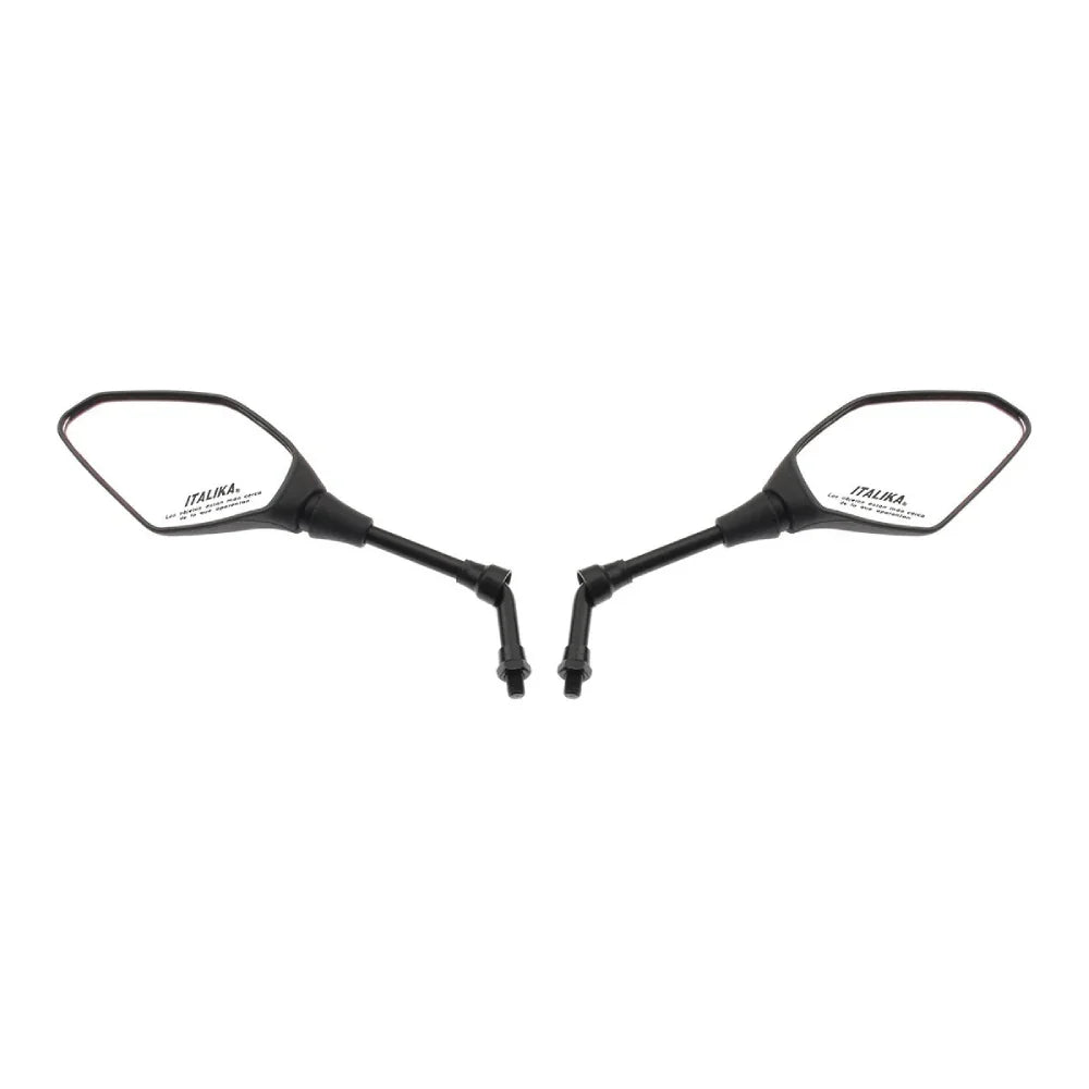 Juego de Espejos Retrovisores (Con Isotipo y Leyenda) 150SZ - 150Z - 170Z - 250Z - Dm 250 Italika Original - ITALIKA - refacciones, llantas y aceites para moto