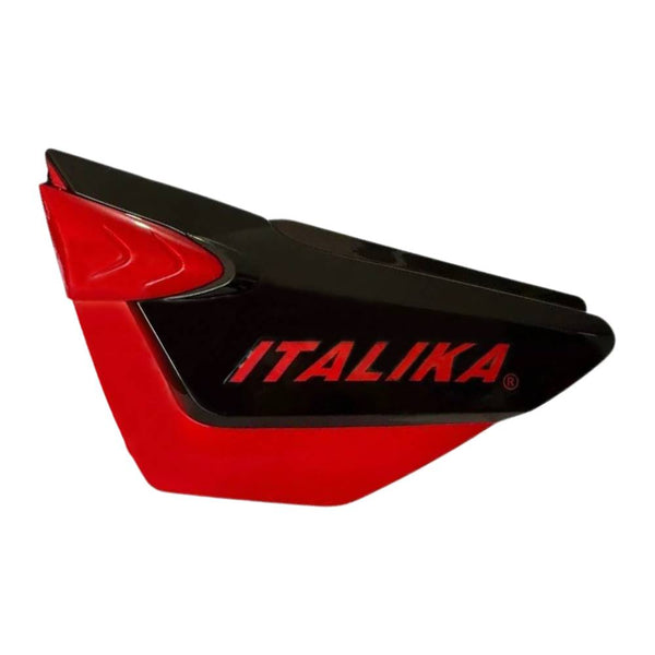Cubierta Lateral Izquierda Roja/Negra Ft 125 Sport  Italika Original