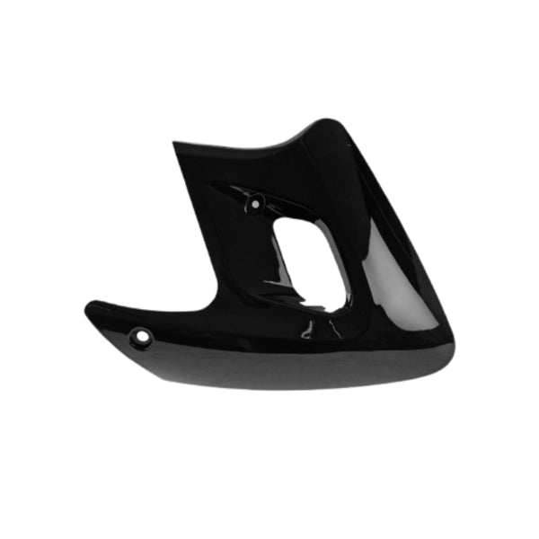 Cubierta Izquierda de Tanque Negra Brillante Ft 200 Amarilla Italika Original