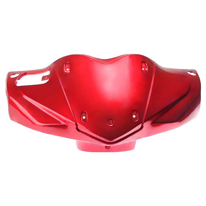 CUBIERTA FRONTAL MANUBRIO ROJO METALICO GS15 ELITE