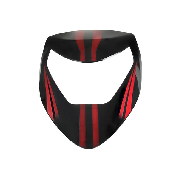 CUBIERTA FRONTAL SUP NEGRO ROJO DSG125