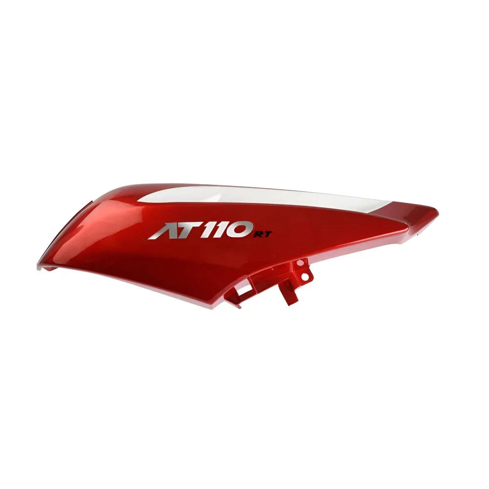 Cubierta Lateral Superior Izquierda Roja/Blanca At 110 Rt con Led (2022-23) Italika Original - ITALIKA - refacciones, llantas y aceites para moto