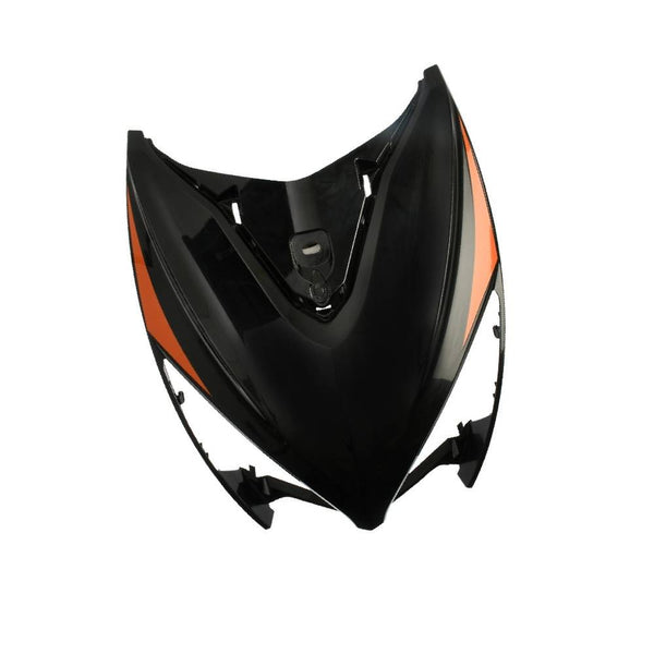 Panel Frontal Negro/Naranja Ds 150 Italika Original