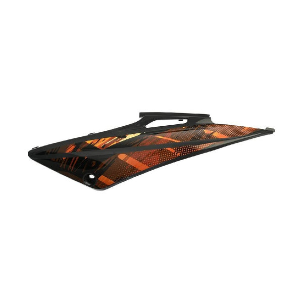 Cubierta Trasera Izquierda Negra/Naranja Ds 150 (2022-24) Italika Original