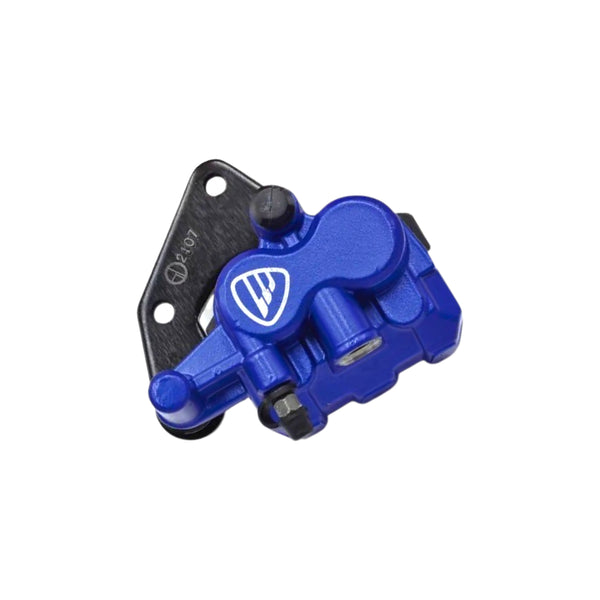 Caliper de Freno Delantero Azul con Logo 125Z (2019-22) Italika Original
