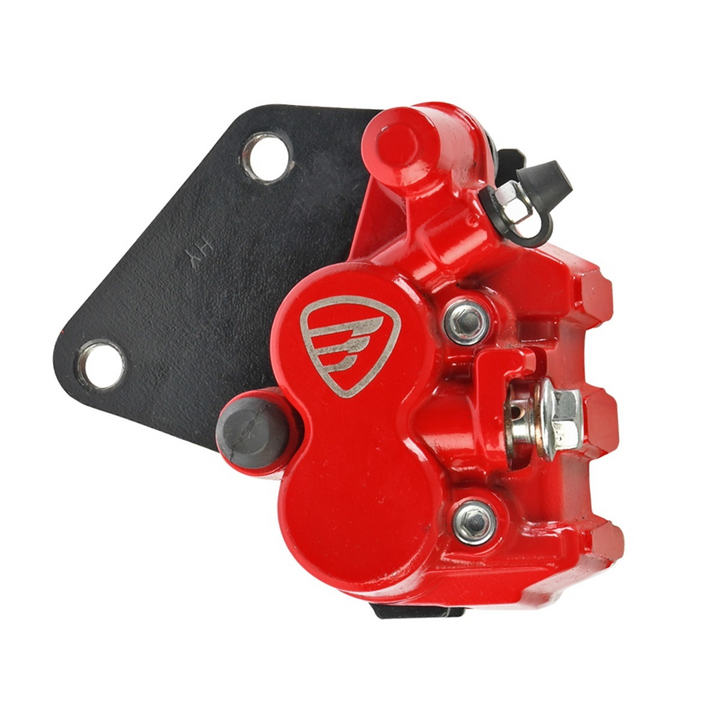 CALIPER DE FRENO DELANTERO ROJO CON ISOTIPO VORTX 200