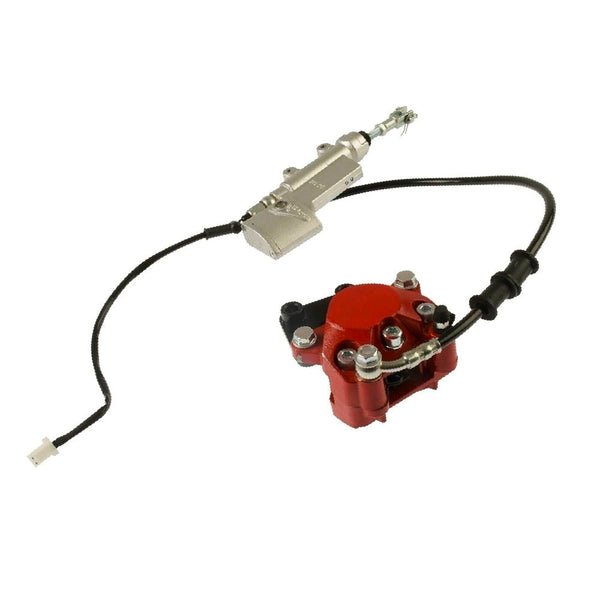 Sistema de Freno Trasero Rojo con Isotipo Vort-X 250 Italika Original