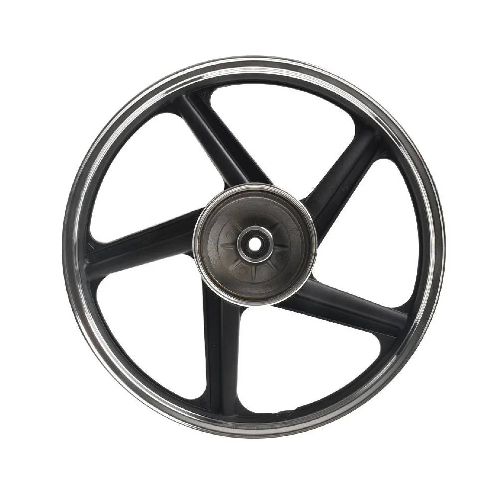 Rin Trasero Negro en Aluminio Dt 125 Clasica Italika Original - ITALIKA - refacciones, llantas y aceites para moto
