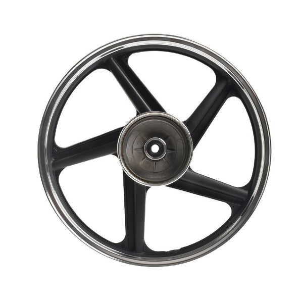 Rin Trasero Negro en Aluminio Dt 125 Clasica Italika Original