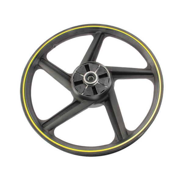 Rin Trasero Negro con Filo Amarillo Ft 150 Ts (2016-22) Italika Original