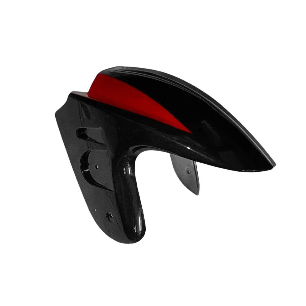 Salpicadera Delantera Negra/Roja Ds 150 - Xs 150 Italika Original - ITALIKA - refacciones, llantas y aceites para moto