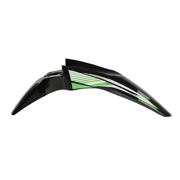 Salpicadera Delantera Negra/Verde Dm 200 Italika Original