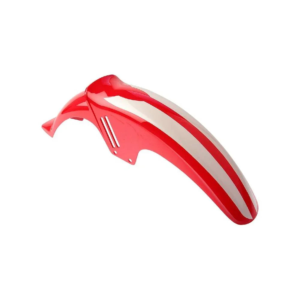 Salpicadera Delantera Roja/Blanca FT150GTS Italika Original - ITALIKA - refacciones, llantas y aceites para moto