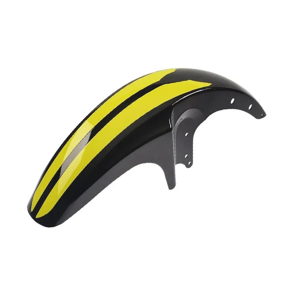 Salpicadera Delantera Negra/Amarilla FT150TS Italika Original - ITALIKA - refacciones, llantas y aceites para moto