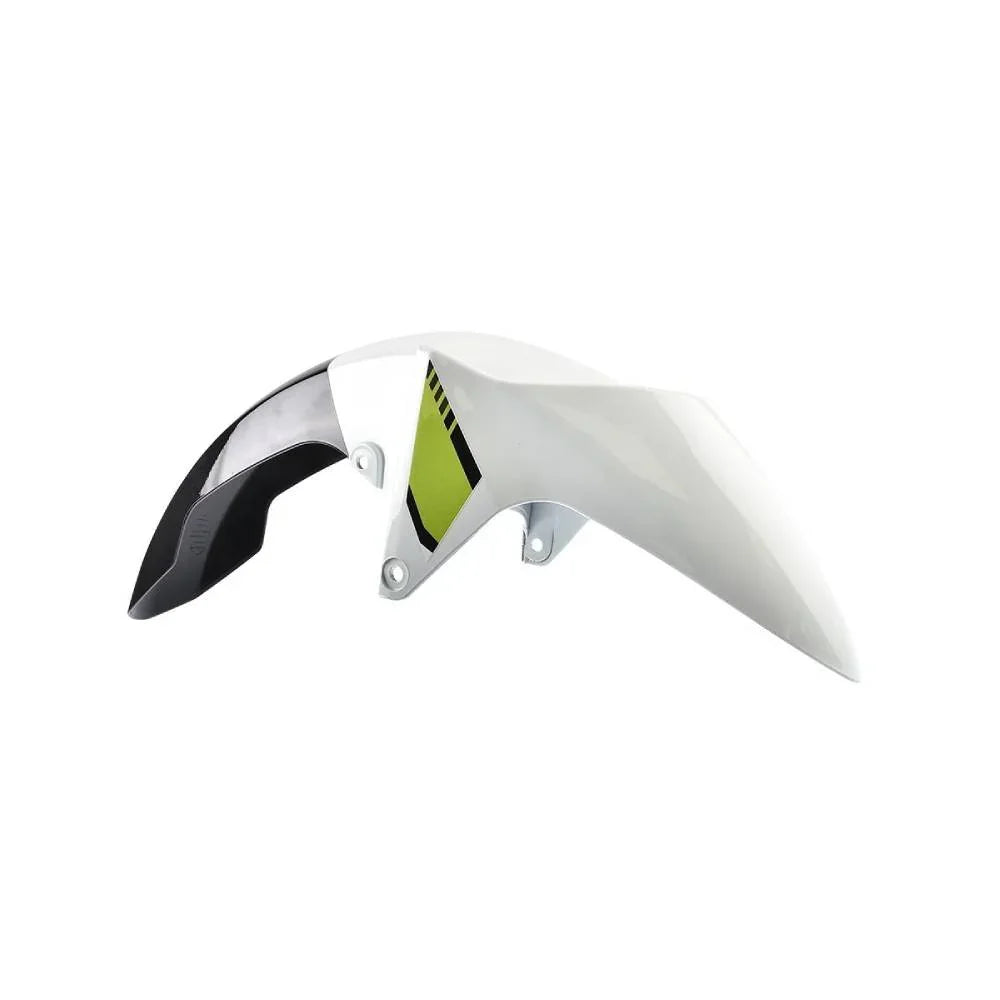 Salpicadera Delantera Blanca/Verde Xt 110 Rt (2020-21) Italika Original - ITALIKA - refacciones, llantas y aceites para moto