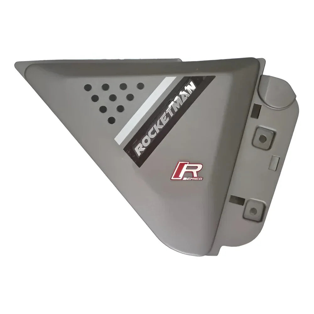 CUBIERTA LATERAL DERECHA GRIS ROCKETMAN RACING 250/2022 - VENTO - refacciones, llantas y aceites para moto