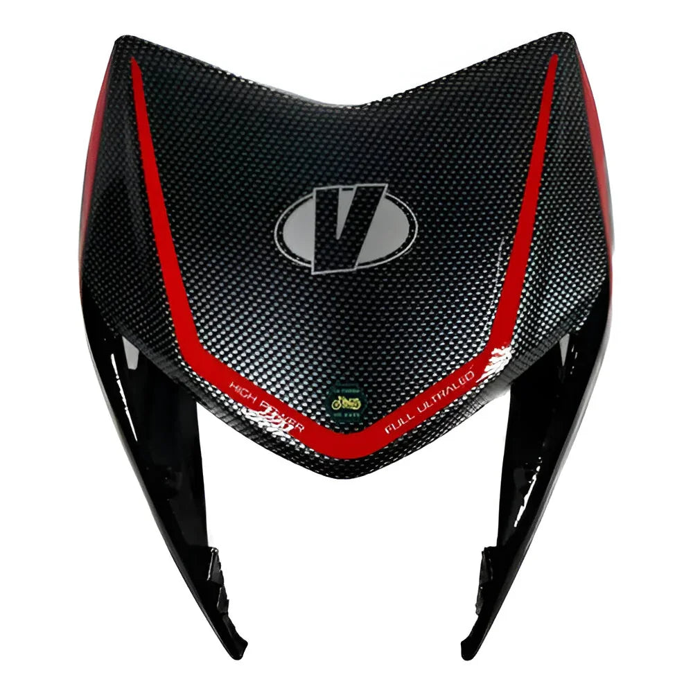 CUBIERTA DE FARO DELANTERO GRIS ROJO CROSSMAX 200/2022 - VENTO - refacciones, llantas y aceites para moto