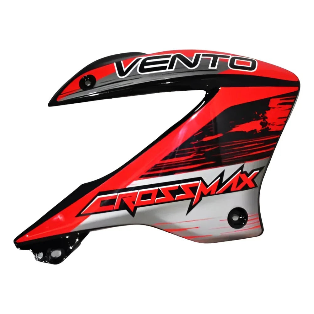 CUBIERTA DERECHA TANQUE NEGRO CROSSMAX 200/2022 - VENTO - refacciones, llantas y aceites para moto