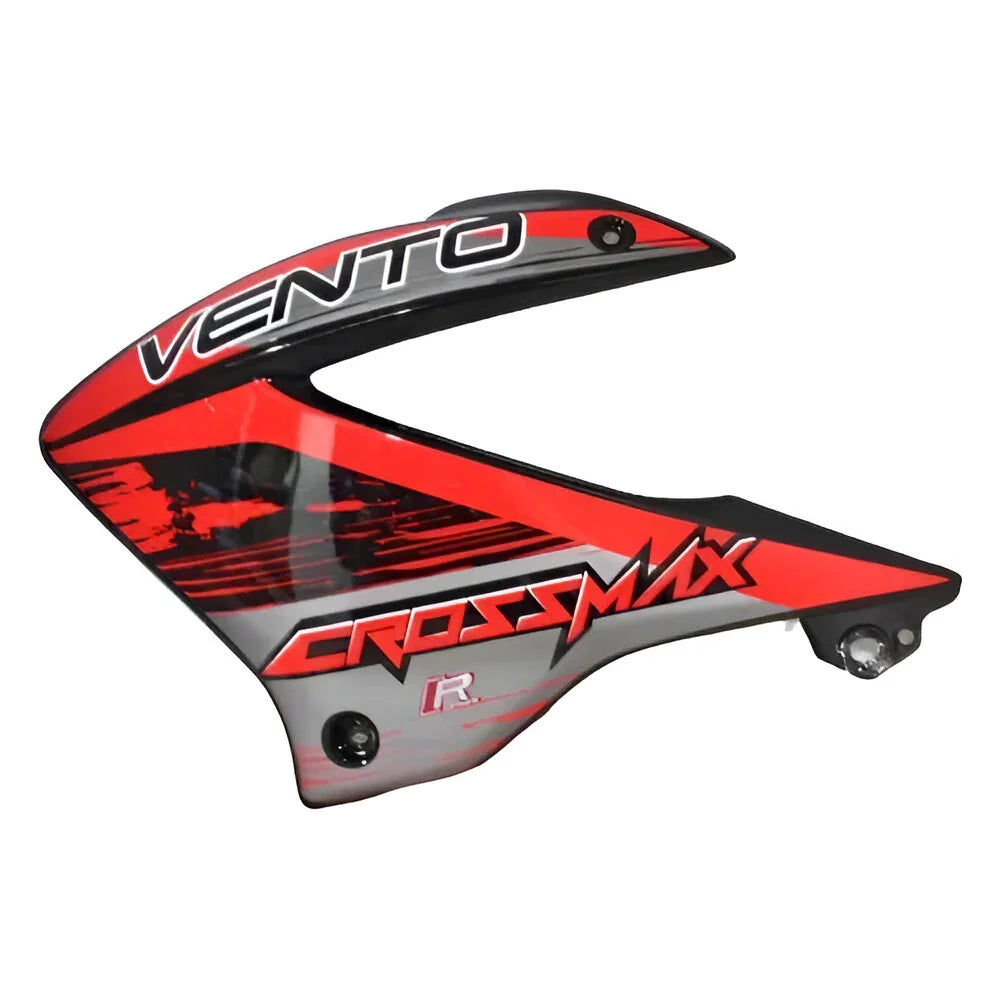 CUBIERTA IZQUIERDA TANQUE NEGRO CROSSMAX 200/2022 - VENTO - refacciones, llantas y aceites para moto