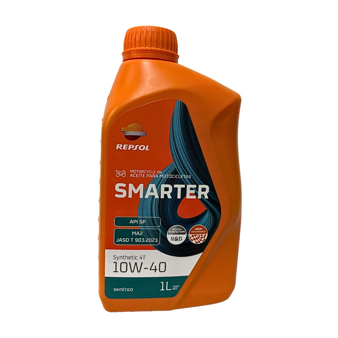 Aceite de Motor Repsol 10W40 Sintético - Mundimotos MX