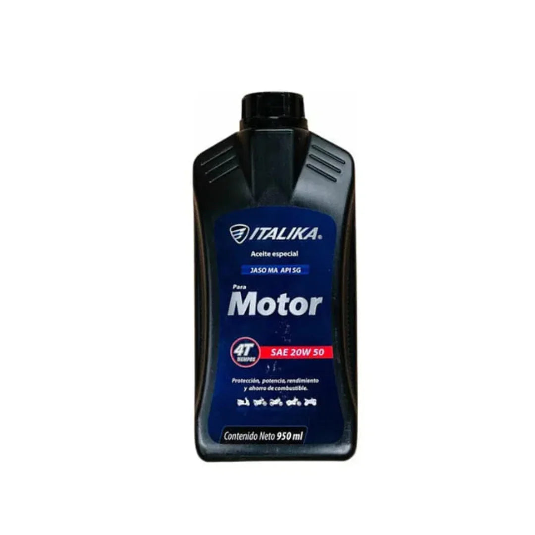 Aceite de Motor Italika 20W50 Mineral SG - ITALIKA - refacciones, llantas y aceites para moto