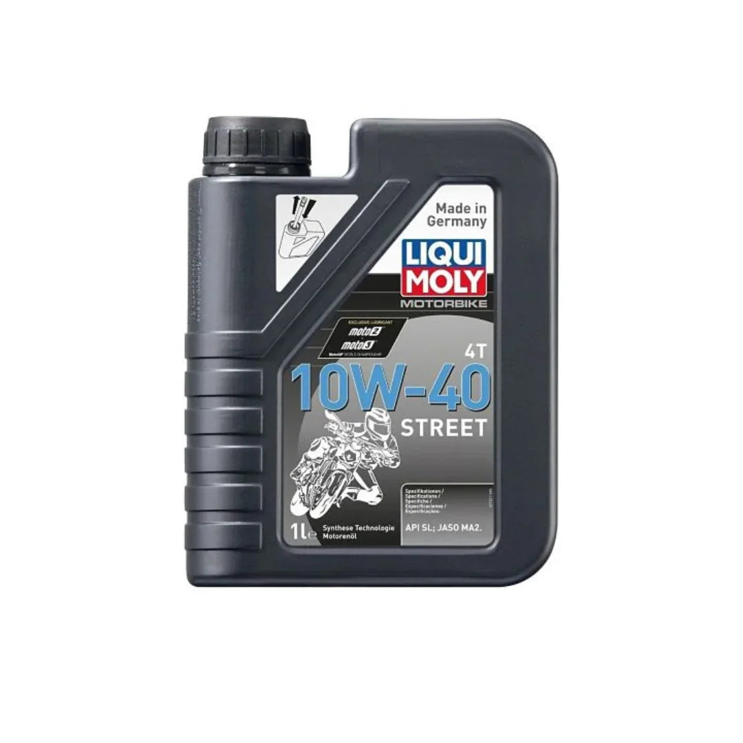 Aceite de Motor Liqui Moly 10W40 Semisintetico Street - LIQUI MOLY - refacciones, llantas y aceites para moto