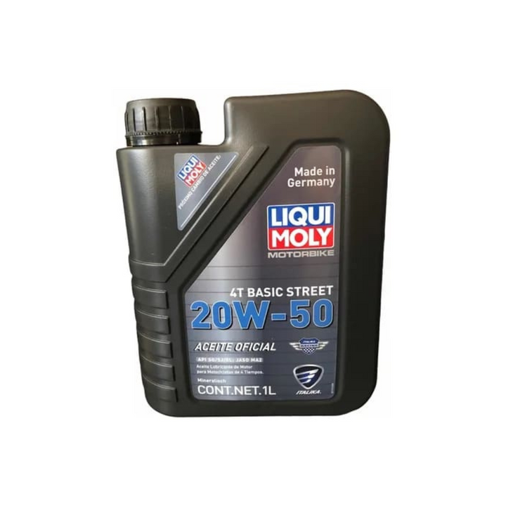 ACEITE 20W50 BASIC STREET LIQUI MOLY